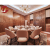 Mesa de comedor de café con muebles de restaurante comercial de lujo