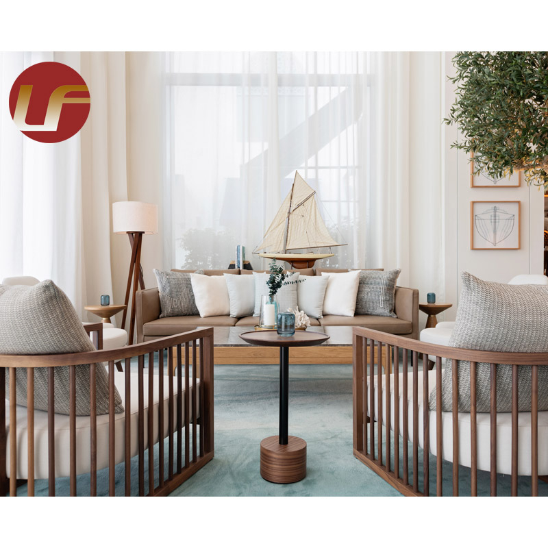 Conjunto de mesa y silla de restaurante por encargo de fábrica Sofá y mesa Muebles de restaurante
