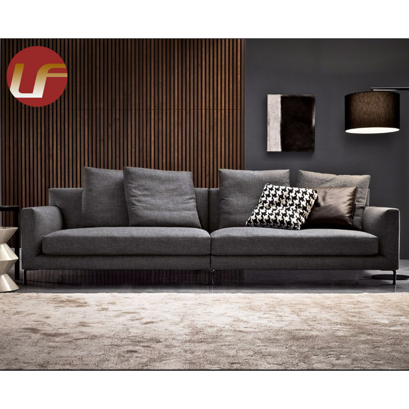 Conjunto de sofás modulares personalizados para sala de estar 2022, muebles, sofá, tela, estructura metálica