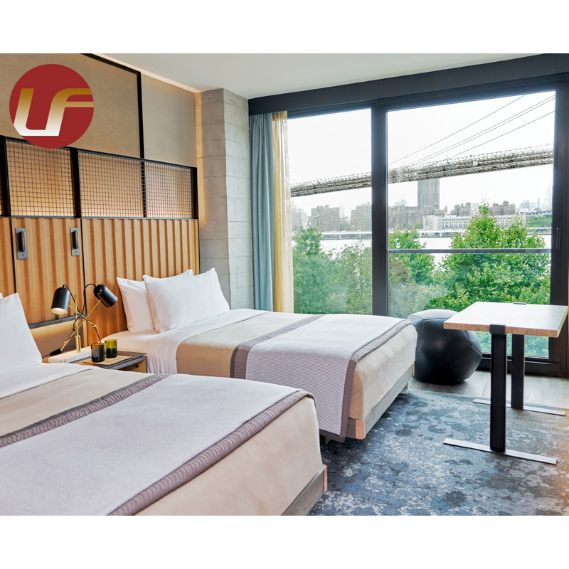 Sofá de mimbre de ratán moderno de lujo, juego de muebles de jardín para dormitorio de Hotel Holiday Inn al aire libre para Villa
