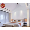 Conjuntos de dormitorio de lujo de gama alta Tamaño de la cama Queen Juego de dormitorio Casa Casa Villa Muebles de dormitorio
