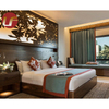 Dormitorio de madera del diseño del proyecto del hotel etíope con el sistema de muebles de la habitación de hotel de lujo