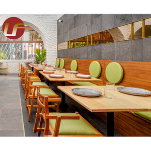 Comercial India Nuevo diseño Cafetería Silla Restaurante Muebles de madera