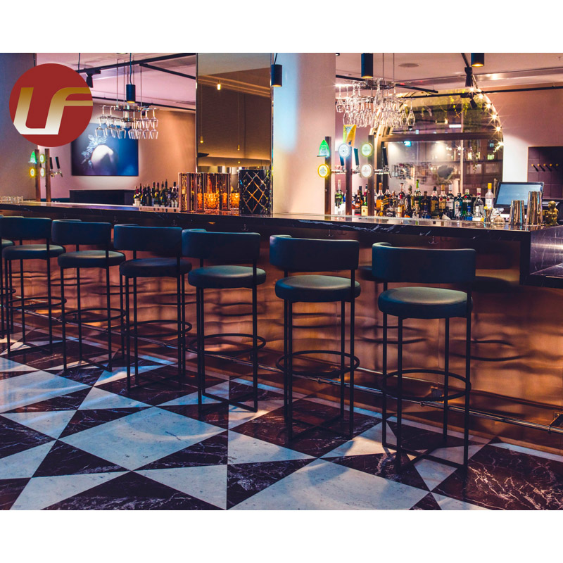 Muebles de restaurante de nuevo diseño, cabinas de madera maciza, asiento de banco, cabina de asientos de estilo de pared, sofá, silla y mesa