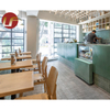 Muebles de restaurante personalizados Mesas de madera y sillas de madera maciza