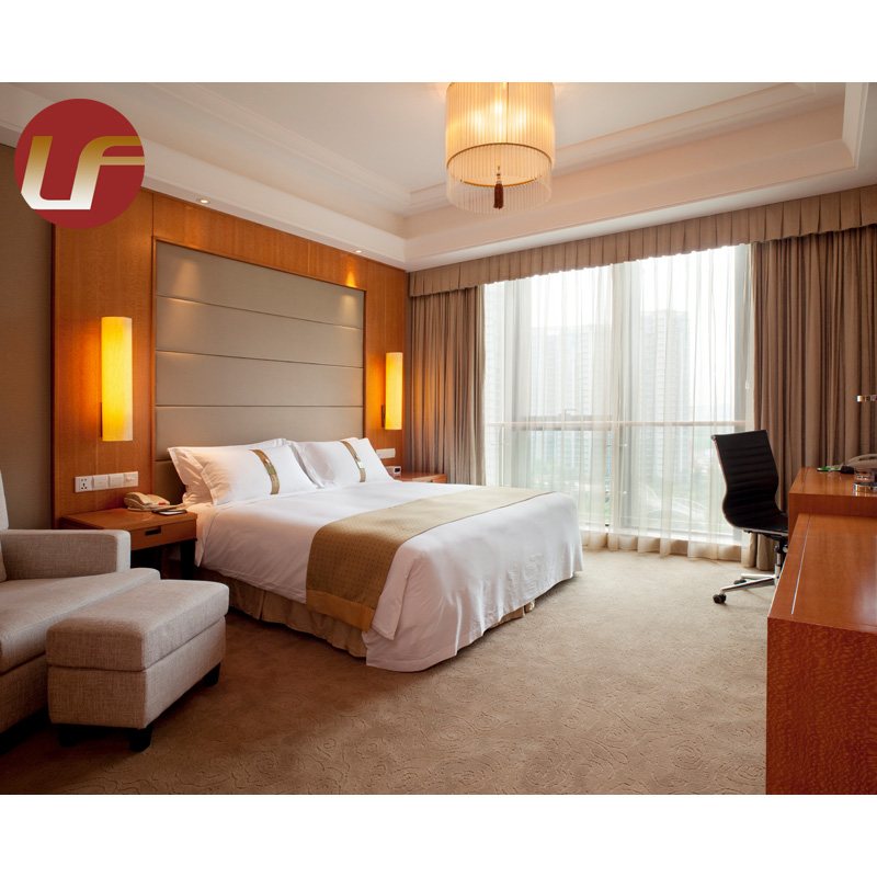 2 camas dobles baratas de alta calidad en muebles de dormitorio de hotel