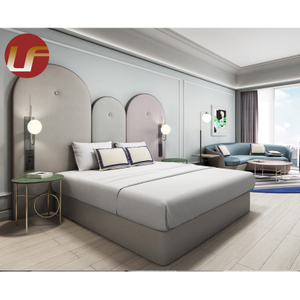 Fabricante de hotel de 5 estrellas de China, venta al por mayor, juego de muebles de dormitorio King Size de Hotel de lujo moderno de Dubai de 5 estrellas a la venta