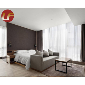 Conjuntos de habitación de muebles de dormitorio de hotel de diseño moderno interior de Foshan para hotel en el extranjero