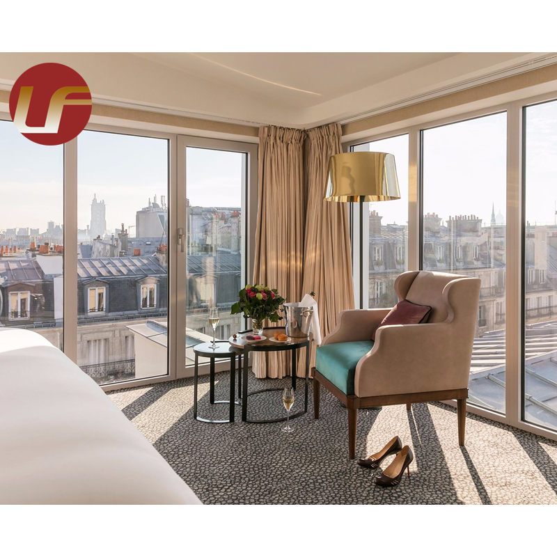 Los muebles del sitio de la cama del hotel del mesón fijan los muebles del hotel de Marriot de la venta al por mayor de lujo de cinco estrellas