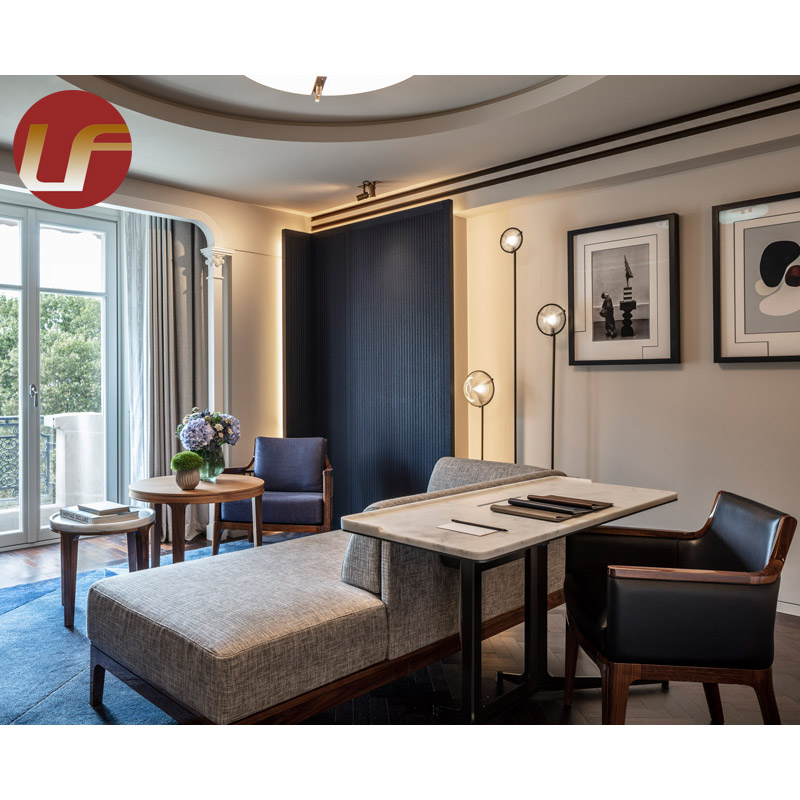 Apartamento compacto moderno Juego de muebles de dormitorio de hotel de 4 o 5 estrellas