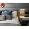 Muebles de hotel personalizados Muebles de villa de juego de dormitorio de hotel Hilton de lujo moderno de cinco estrellas