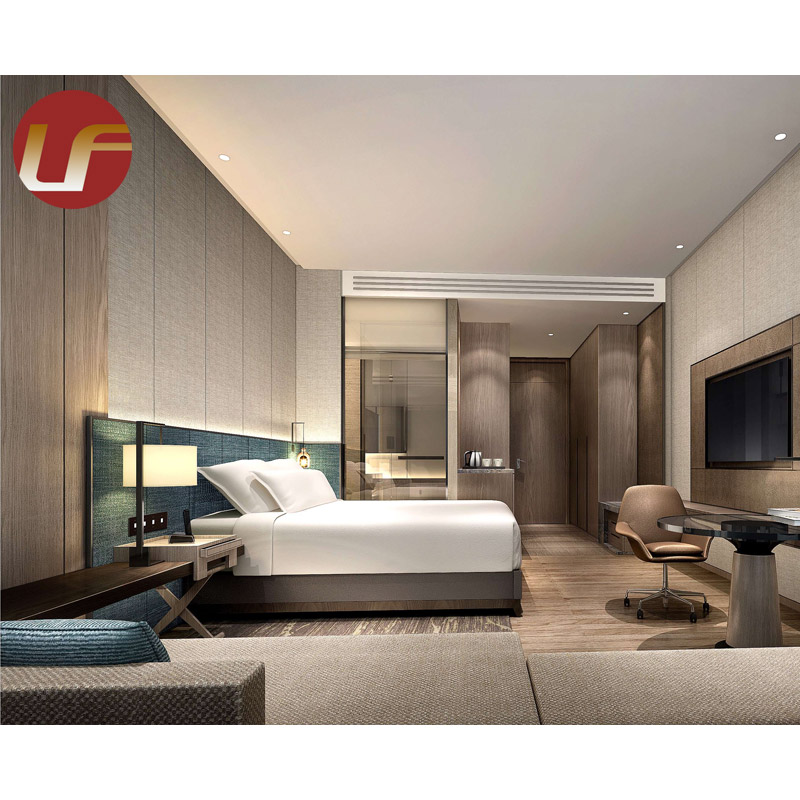 Conjuntos de dormitorio de madera personalizados de fábrica y conjunto de muebles de dormitorio de diseño moderno de alta calidad