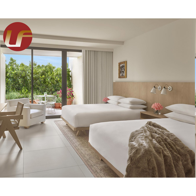 Los muebles de la habitación de hotel de China valoran el juego de dormitorio de los muebles de madera por encargo