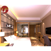 Proyecto de hotel por encargo de 5 estrellas de lujo moderno Hotel Bed Room Furniture Juego de dormitorio Muebles de hotel