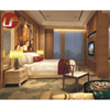 Conjunto de dormitorio de hotel de tela metálica de lujo de 5 estrellas Moderno Villa Suite de muebles por encargo