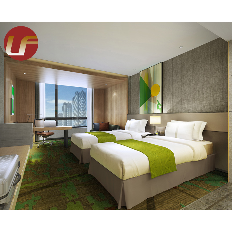 Dormitorio adulto doble simple del modelo del hotel de los muebles del nuevo modelo del hotel del diseño atractivo