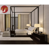 Conjuntos de dormitorio de lujo de los muebles del hotel de la casa de huéspedes de los muebles modulares modernos de la habitación de hotel de cinco estrellas
