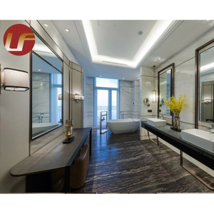 Muebles de hotel personalizados Juego de dormitorio moderno Muebles de hotel de 5 estrellas