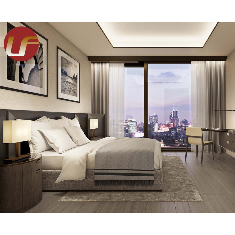 HL-19 Muebles modernos comerciales del dormitorio del hotel del sitio de cama del hotel de lujo de cinco estrellas